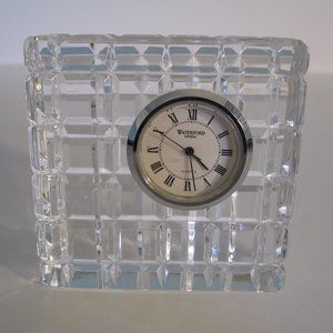 Waterford crystal clock